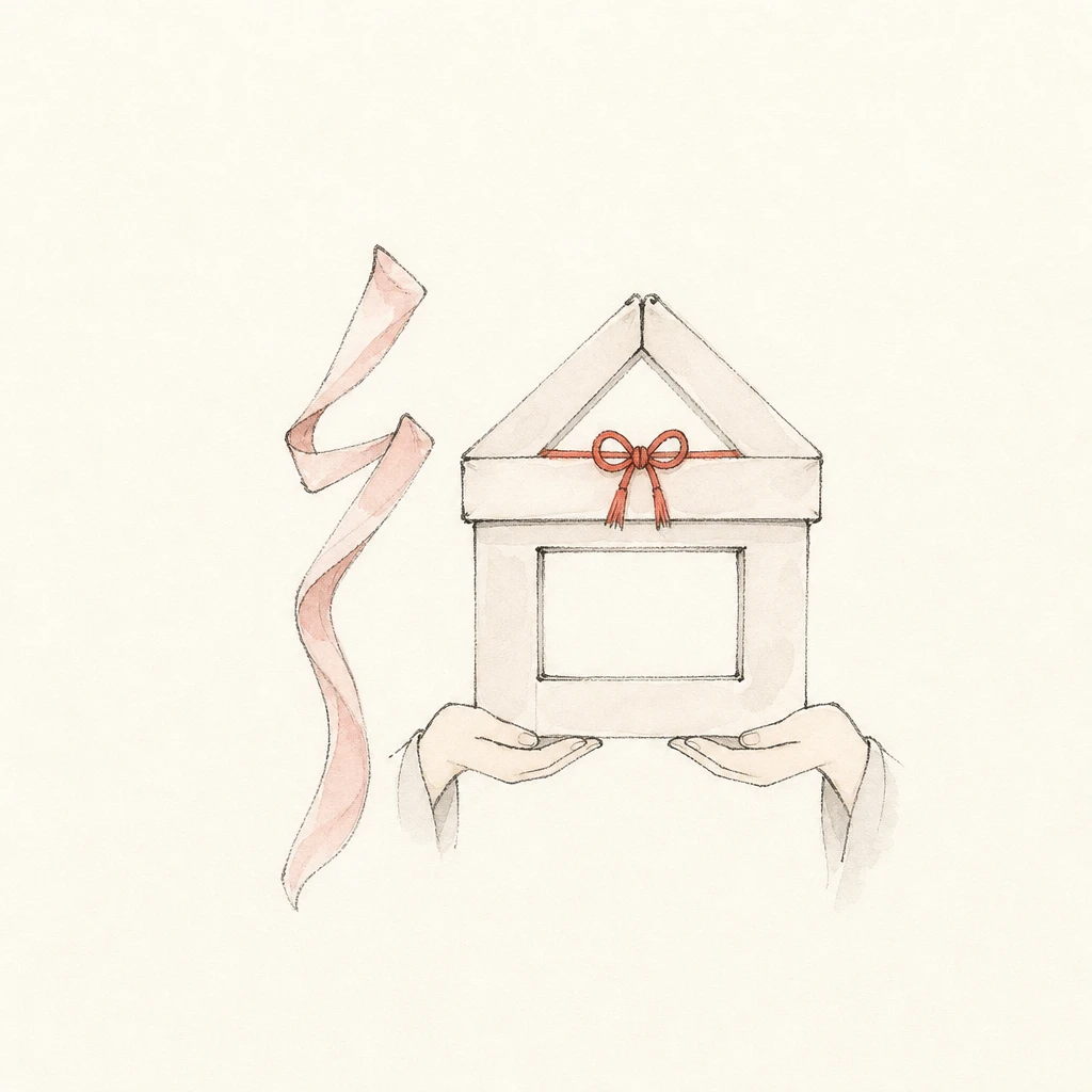 Visual mnemonic illustration of the Chinese character 给 (to give / to)